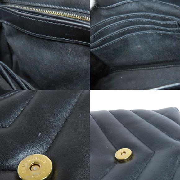 Saint Laurent 467072 Lulu Toy Bag Shoulder Leather Women's SAINT LAURENT - Picture 8 of 11